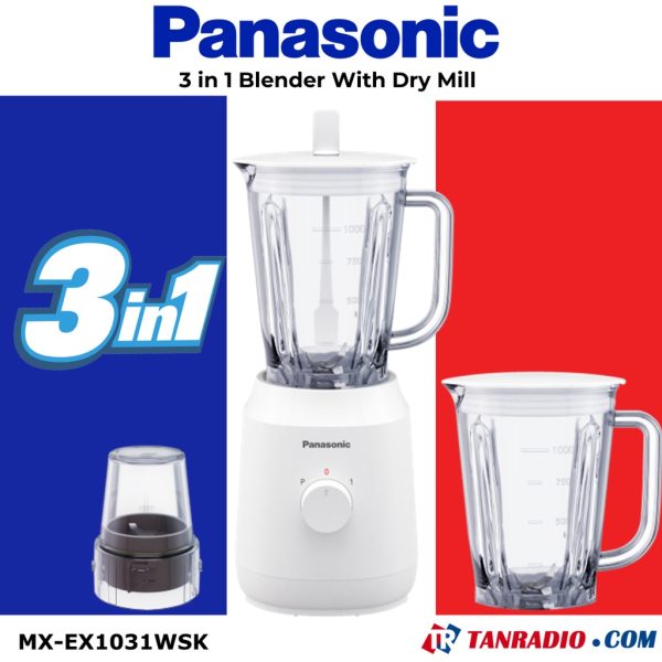 home appliance blender panasonic jug 3 in 1